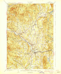 Old Historical Maps of Hyde Park, VT | Pastmaps